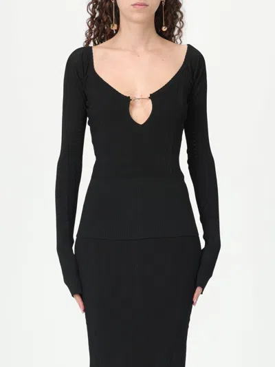 JACQUEMUS SWEATER JACQUEMUS WOMAN COLOR BLACK,G69806002