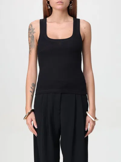 JACQUEMUS TOP JACQUEMUS WOMAN COLOR BLACK,F81944002