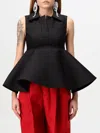 Jacquemus Le Haut Spalla Top In Black