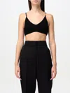 Jacquemus Black La Montagne 'le Bandeau Valensole' Bra In Schwarz