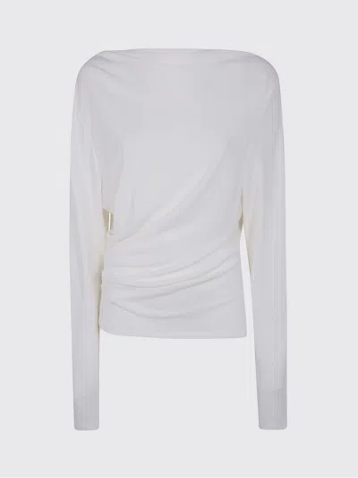 JACQUEMUS TOP JACQUEMUS WOMAN COLOR WHITE,G58058001