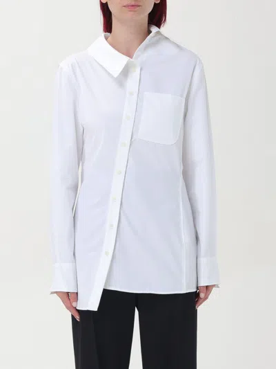 JACQUEMUS SHIRT JACQUEMUS WOMAN COLOR WHITE,F84930001