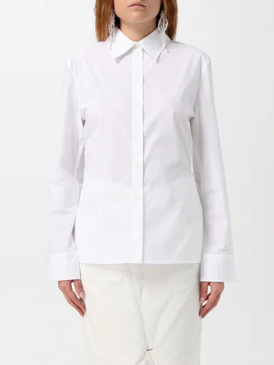 JACQUEMUS SHIRT JACQUEMUS WOMAN COLOR WHITE,G01094001