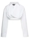 Jacquemus La Chemise Bahia Courte Shirt In White
