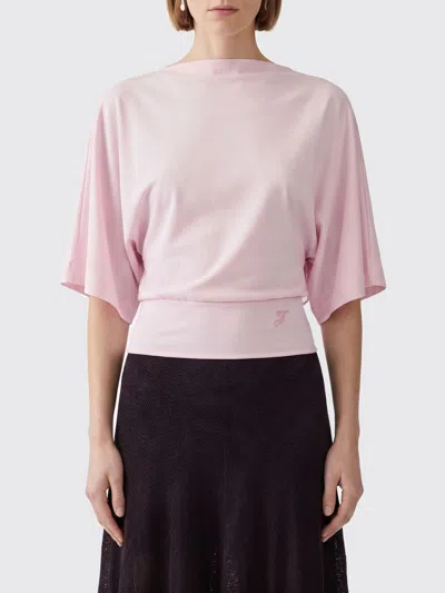Jacquemus T-shirt Woman In Pink