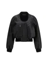 Jacquemus Tore Bomber In Black