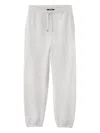 Jacquemus Torneo Drawstring Elasticated Trousers In Gray