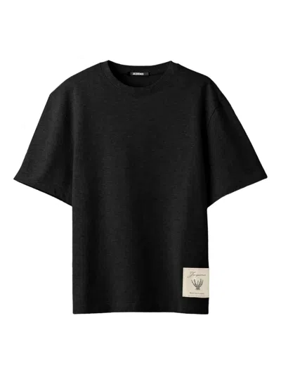 Jacquemus The Torneo Short-sleeve T-shirt In Black