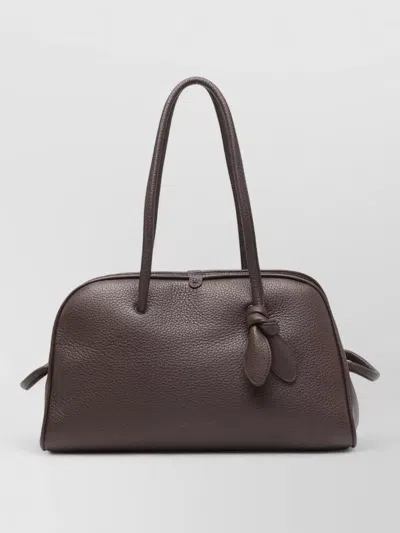Jacquemus Tote Bag Long Handles Knotted Handle Detail
