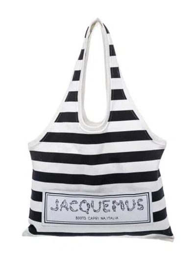 Pre-owned Jacquemus Tote In Blue