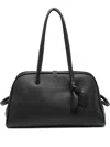 Jacquemus Women Tourist Leather Tote Bag In Black