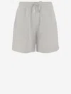 Jacquemus Torneo Sport Shorts In Grey