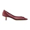 Jacquemus Women Tourni Low-heeled Pumps In Red