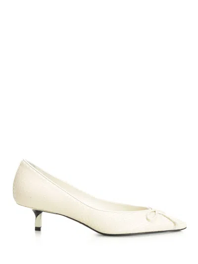 Jacquemus Tourni Décolleté Pumps White