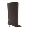 Jacquemus Tourni H Boots In Brown
