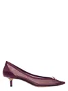 Jacquemus Tourni Low-heeled Pumps In Animal Print