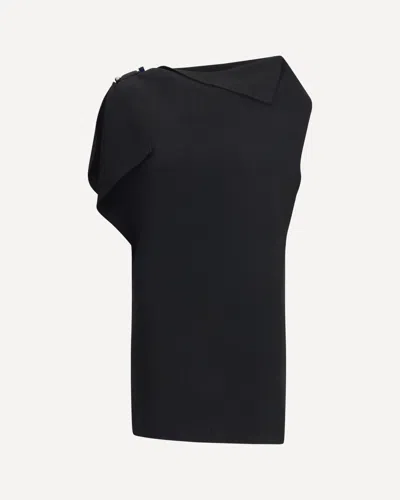 Jacquemus La Mini Robe Trapeze Mini Dress In Black
