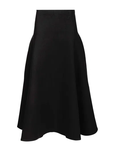 Jacquemus Triangle Skirt Skirts Black