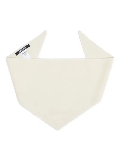 JACQUEMUS TRIANGULAR SHAPE SCARF