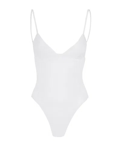 Jacquemus Triangular Tights In White