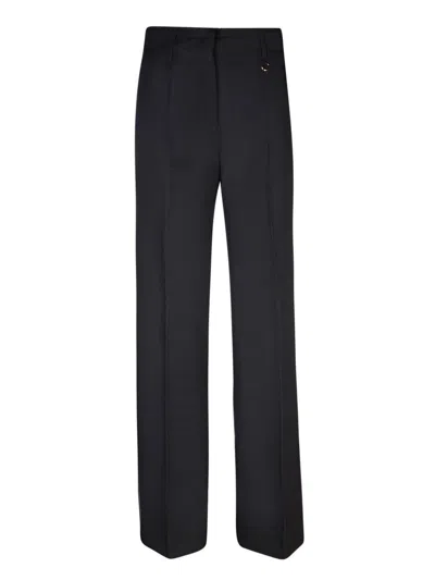 Jacquemus Trousers In Black