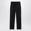 Jacquemus Straight-leg Wool Tailored Pants In Black