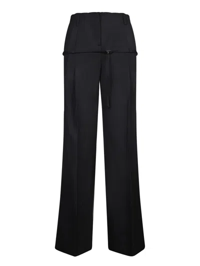 Jacquemus Black Le Chouchou 'le Pantalon Criollo' Trousers