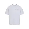 Jacquemus Grey Cotton T-shirt With Embroidered Logo In Gray