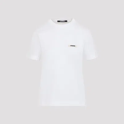 Jacquemus T-shirt Gros Grain In White
