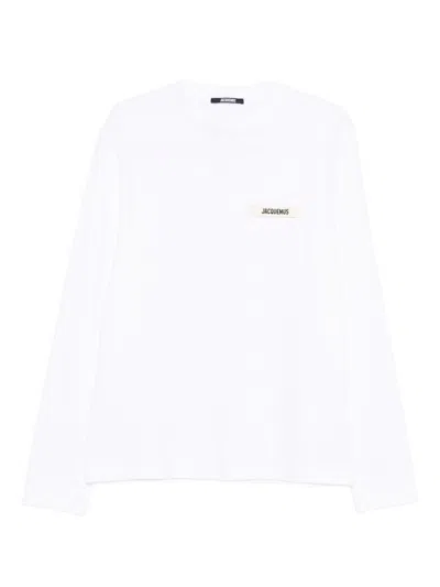 Jacquemus T-shirt Logo In White