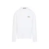 Jacquemus Le Tshirt Gros Grain Cotton Ls  T-shirt In White