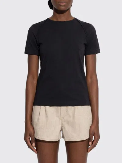 Jacquemus T-shirt Woman In Black