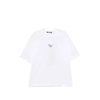 Jacquemus T-shirts And Vests In White