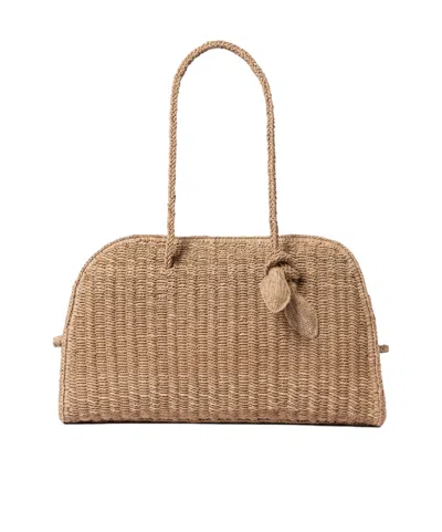 Jacquemus The Raffia Turismo In Brown