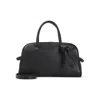 Jacquemus Small Turismo Grained Leather Top Handle Bag In Black