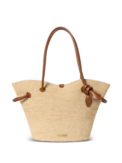 Jacquemus The Turismo Basket In Neutral