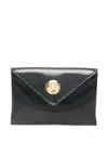Jacquemus Turnlock Wallet In Brown