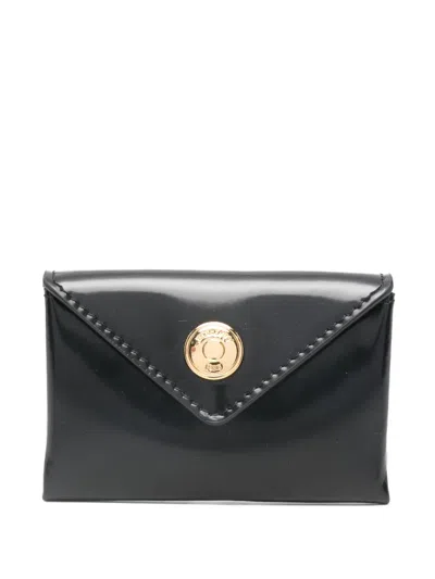 Jacquemus Turnlock Wallet In Brown