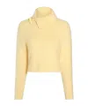 Jacquemus Le Pull Marina Mohair Blend Knit Sweater In Nude