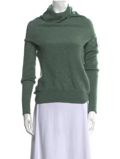 Pre-owned Jacquemus Turtleneck Sweater In Green