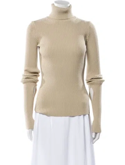 Pre-owned Jacquemus Turtleneck Sweater In Neutral