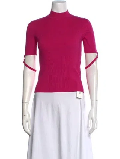 Pre-owned Jacquemus Turtleneck Sweater In Pink