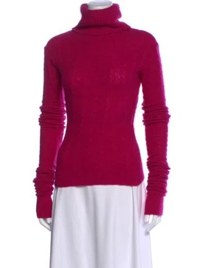 Pre-owned Jacquemus Turtleneck Sweater In Pink