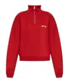 Jacquemus Turtleneck Sweatshirt In Red