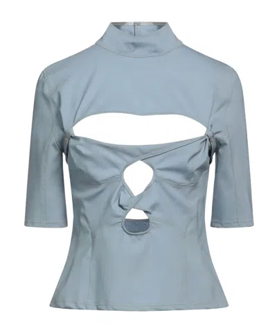 Jacquemus Turtleneck Top In Multi