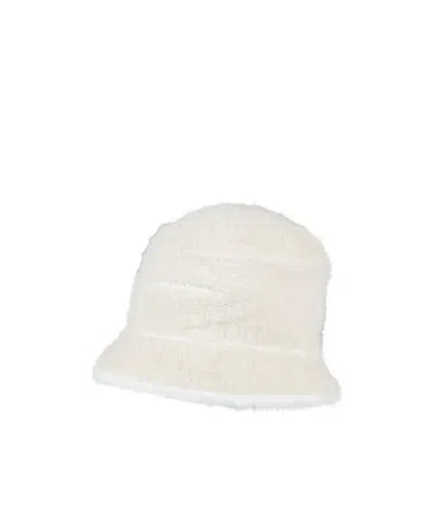 Jacquemus Two-tone Knitted Hats In White