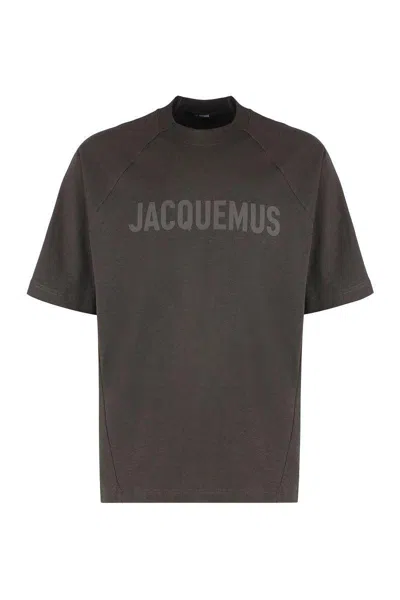 Jacquemus Typo Cotton Crew-neck T-shirt