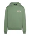 Jacquemus Light Green La Hoodie Gros Grain Cotton Hoodie In Green