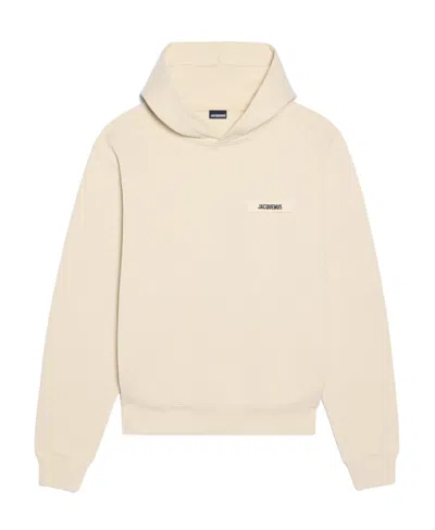 JACQUEMUS JACQUEMUS TYPO DRAWSTRING HOODIE