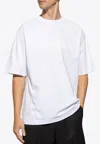 Jacquemus J Embroidered Crew Neck T-shirt In White